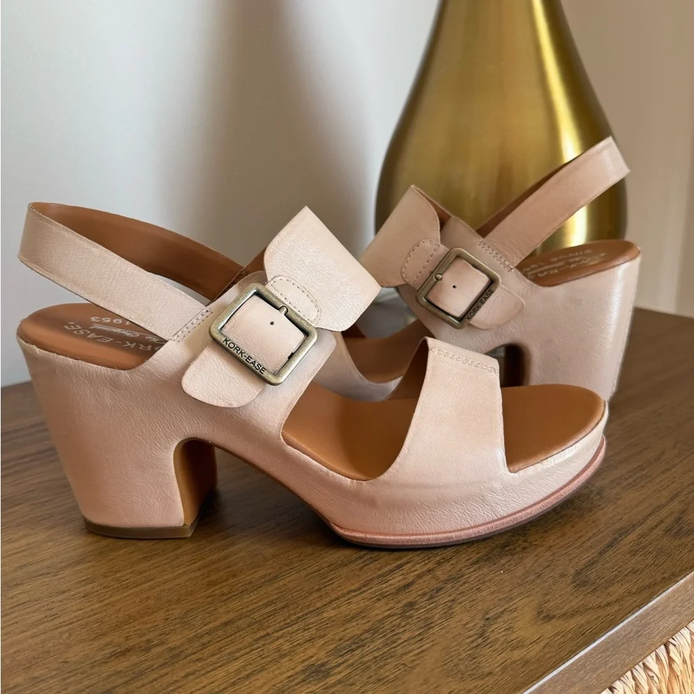 New Kork-Ease Women's San Carlos Cream Sandals - Picture 9 of 11